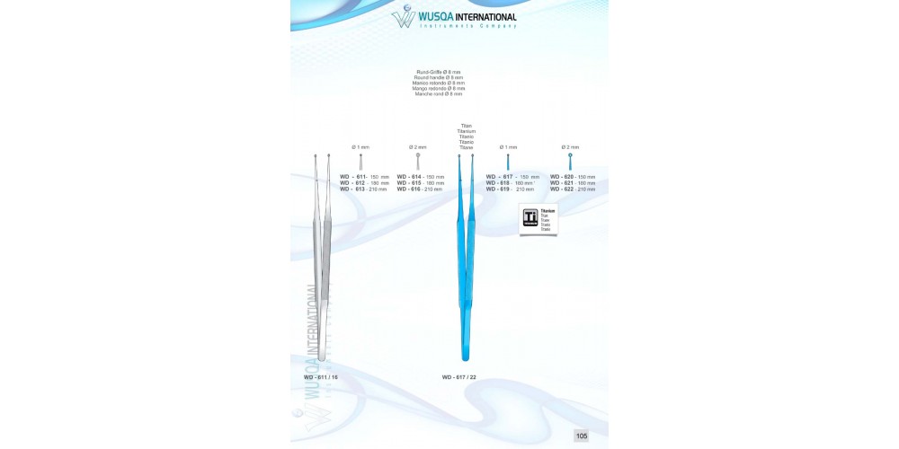 Tissue and Dressing Forceps